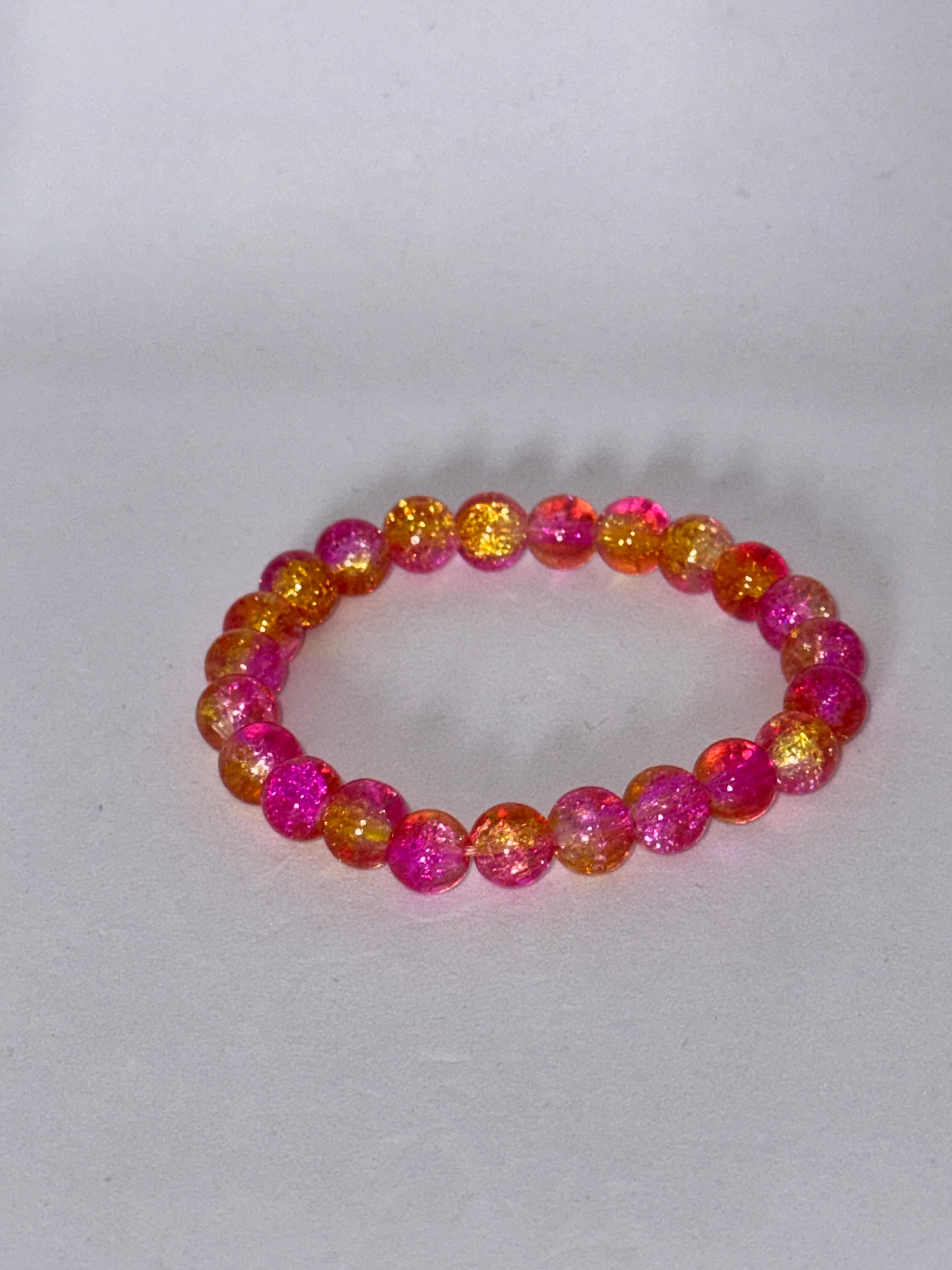 Arm Candy Glass Bead Bracelets