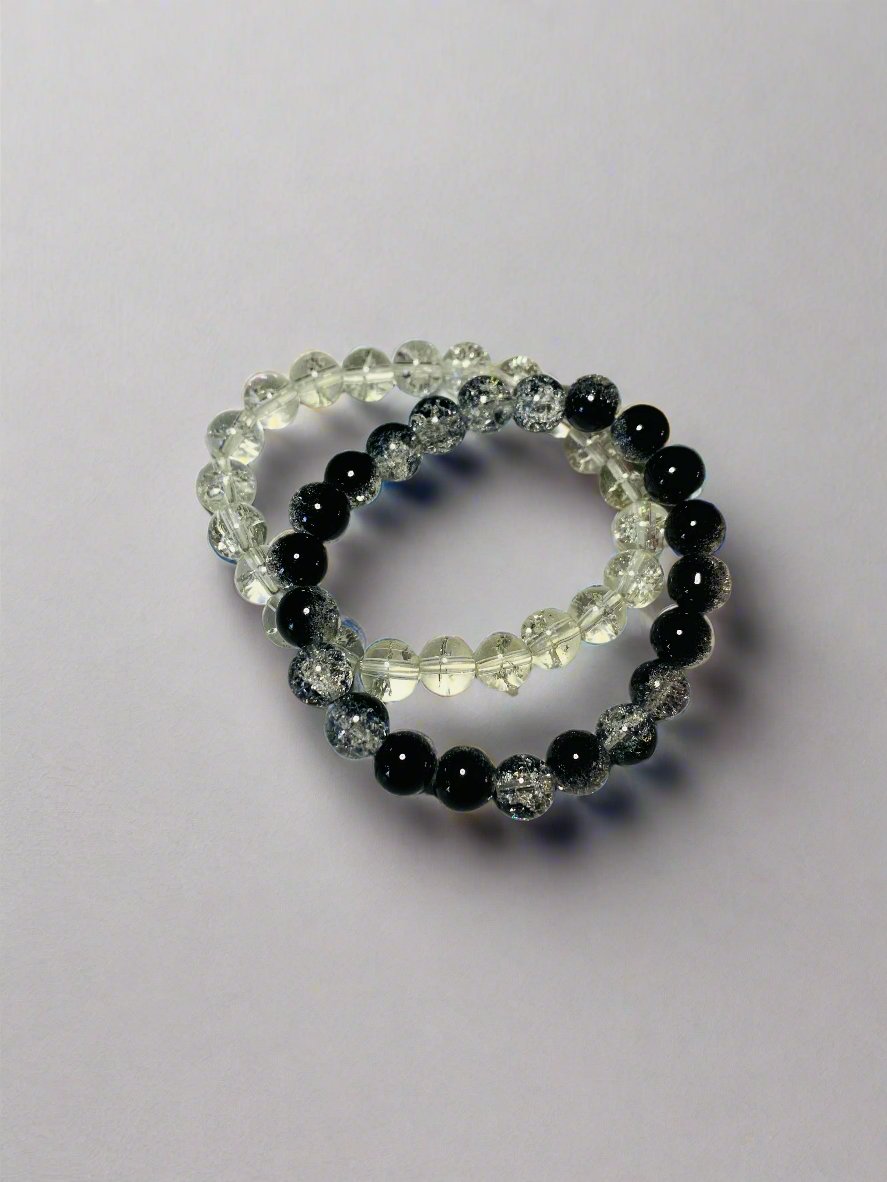 Arm Candy Glass Bead Bracelets