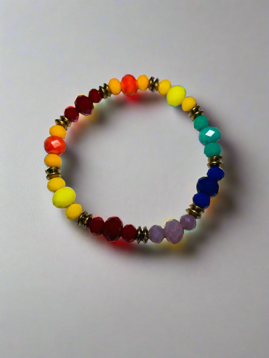 Arm Candy Glass Bead Bracelets