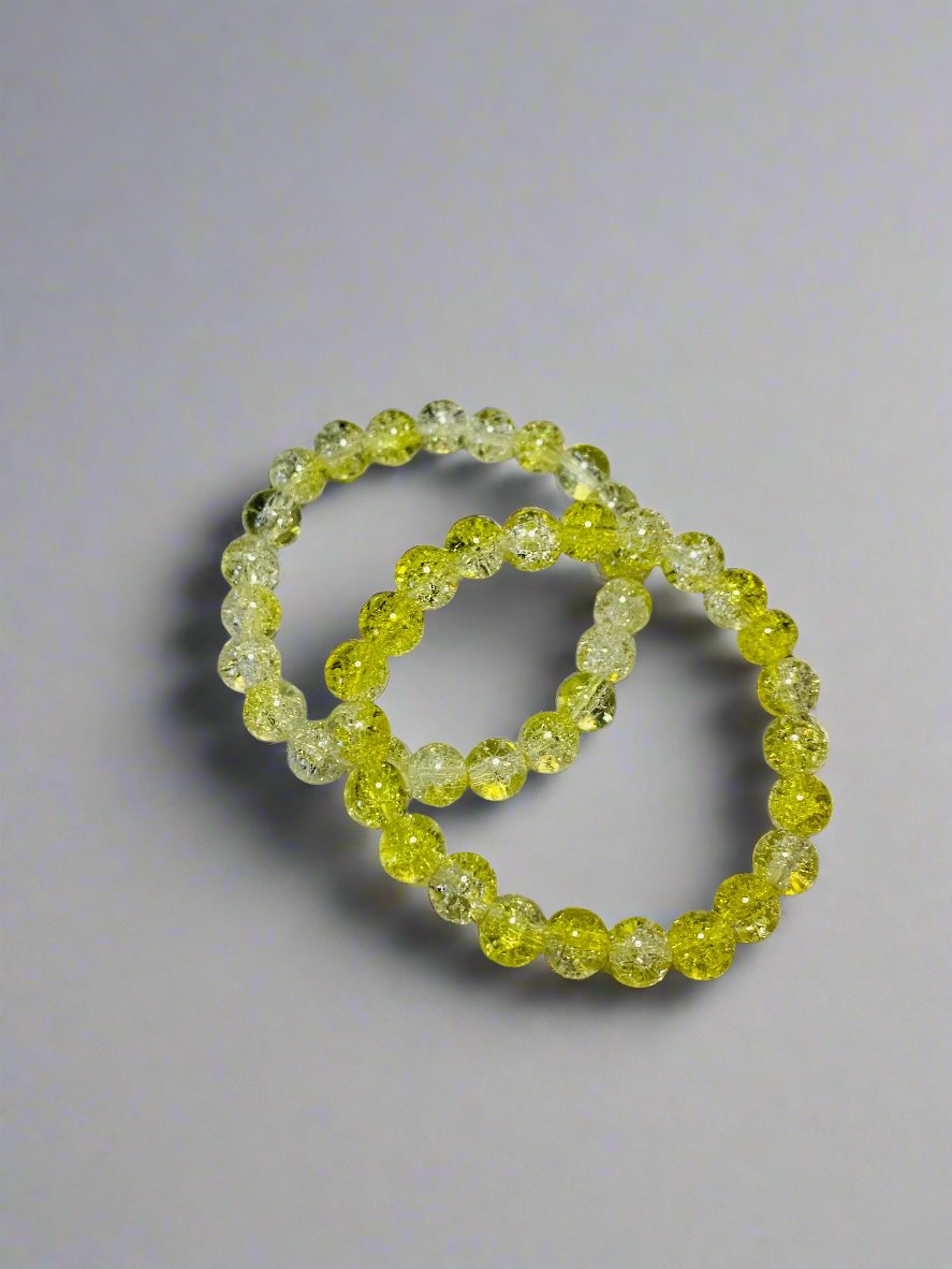 Arm Candy Glass Bead Bracelets