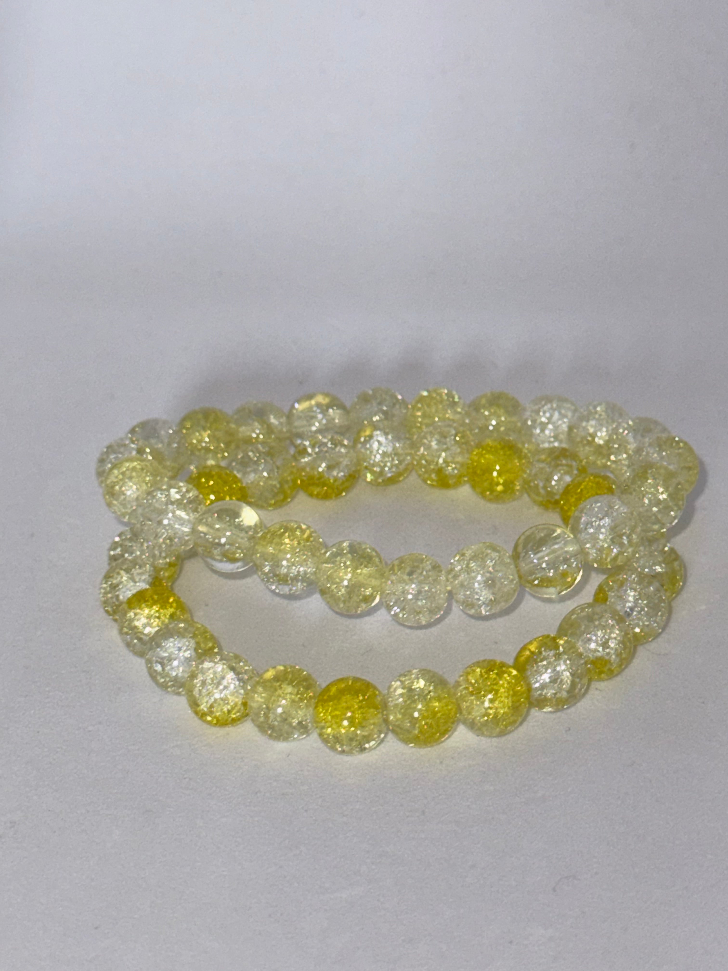 Arm Candy Glass Bead Bracelets