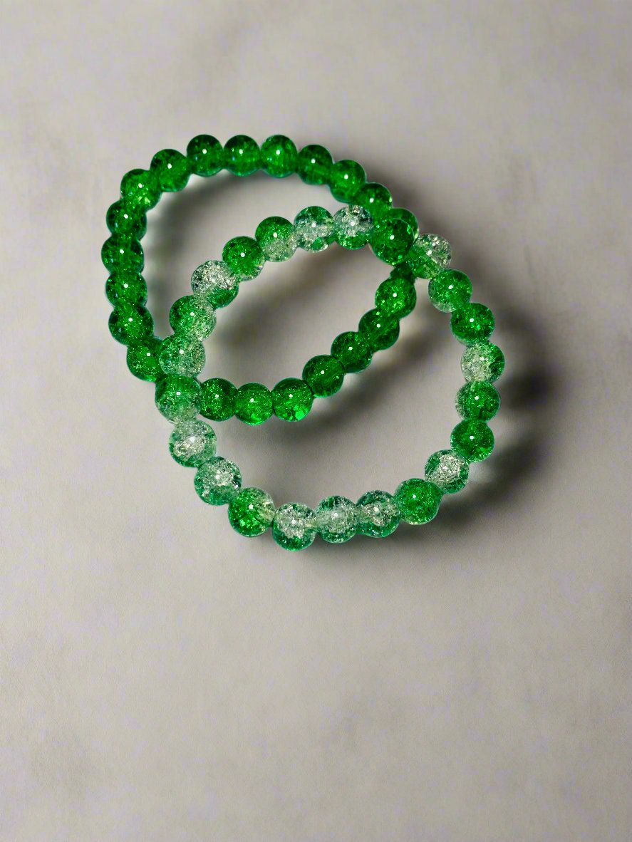 Arm Candy Glass Bead Bracelets