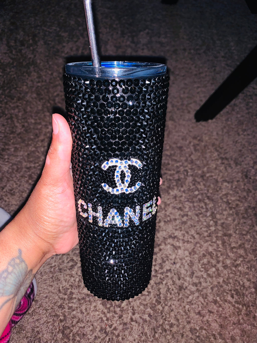Rhinestone Tumbler