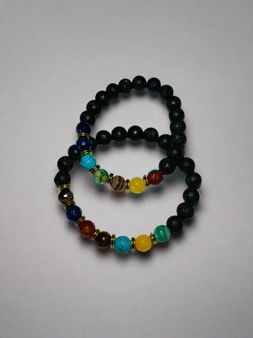 Arm Candy Glass Bead Bracelets