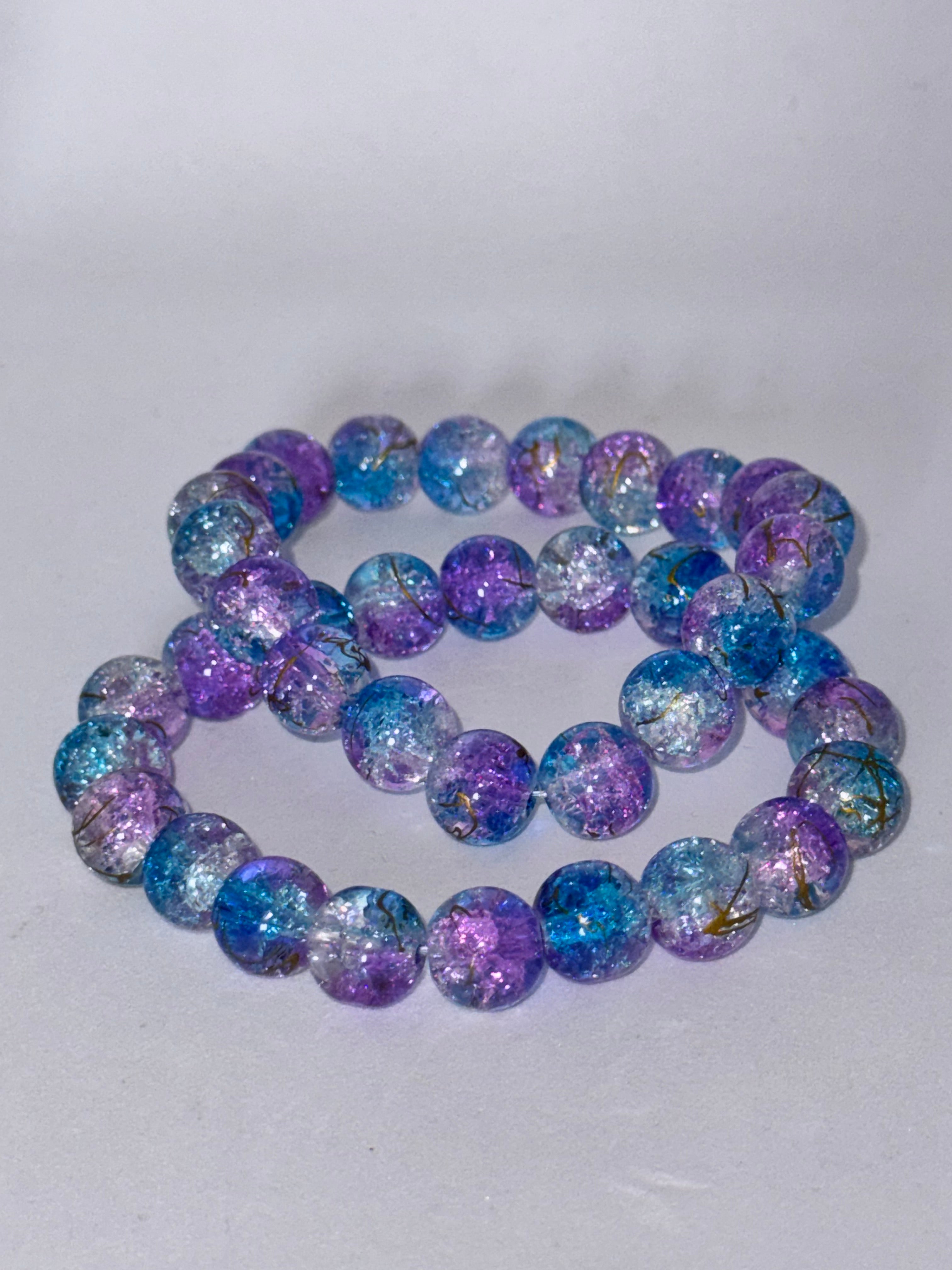 Arm Candy Glass Bead Bracelets
