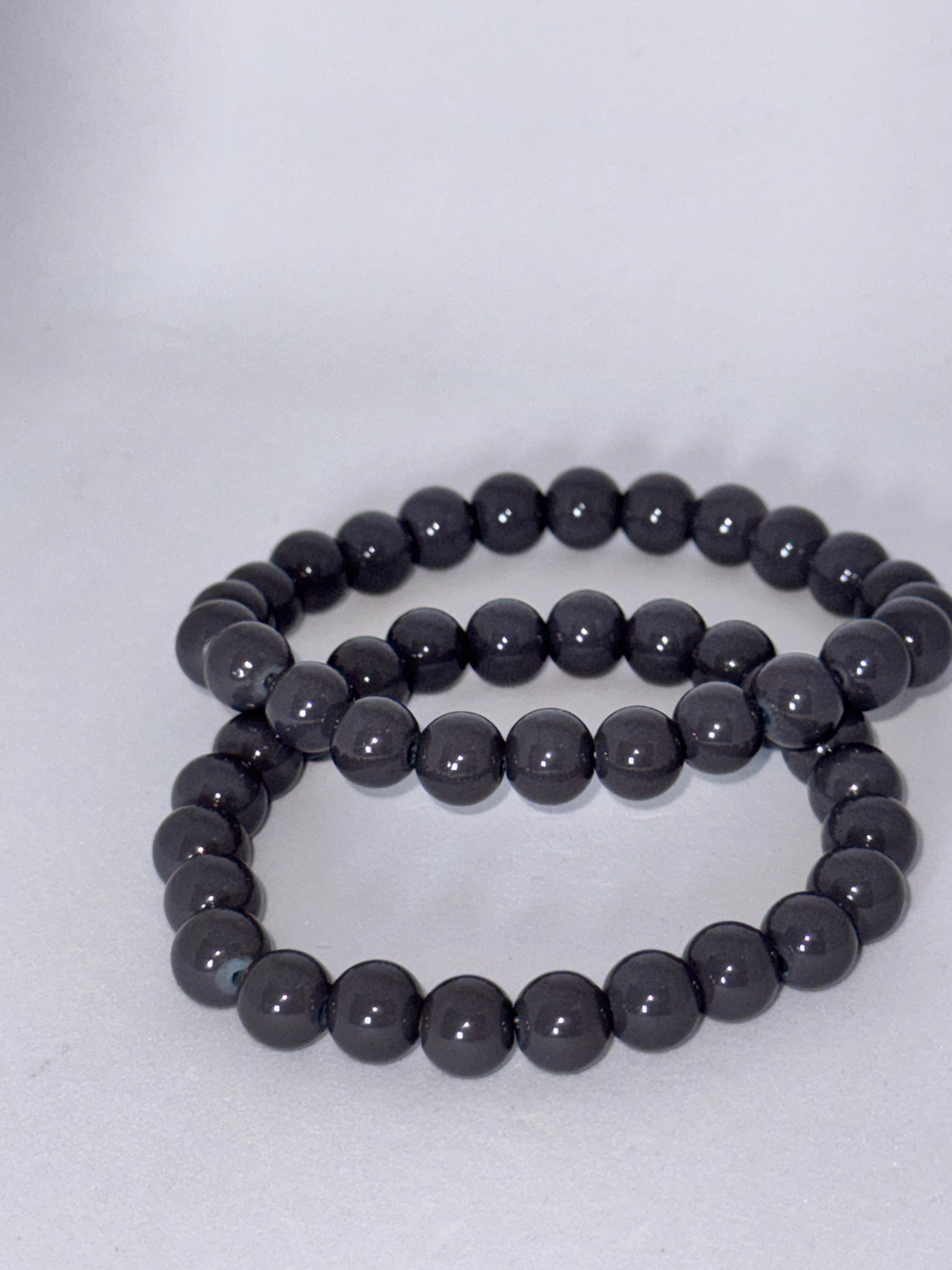 Arm Candy Glass Bead Bracelets