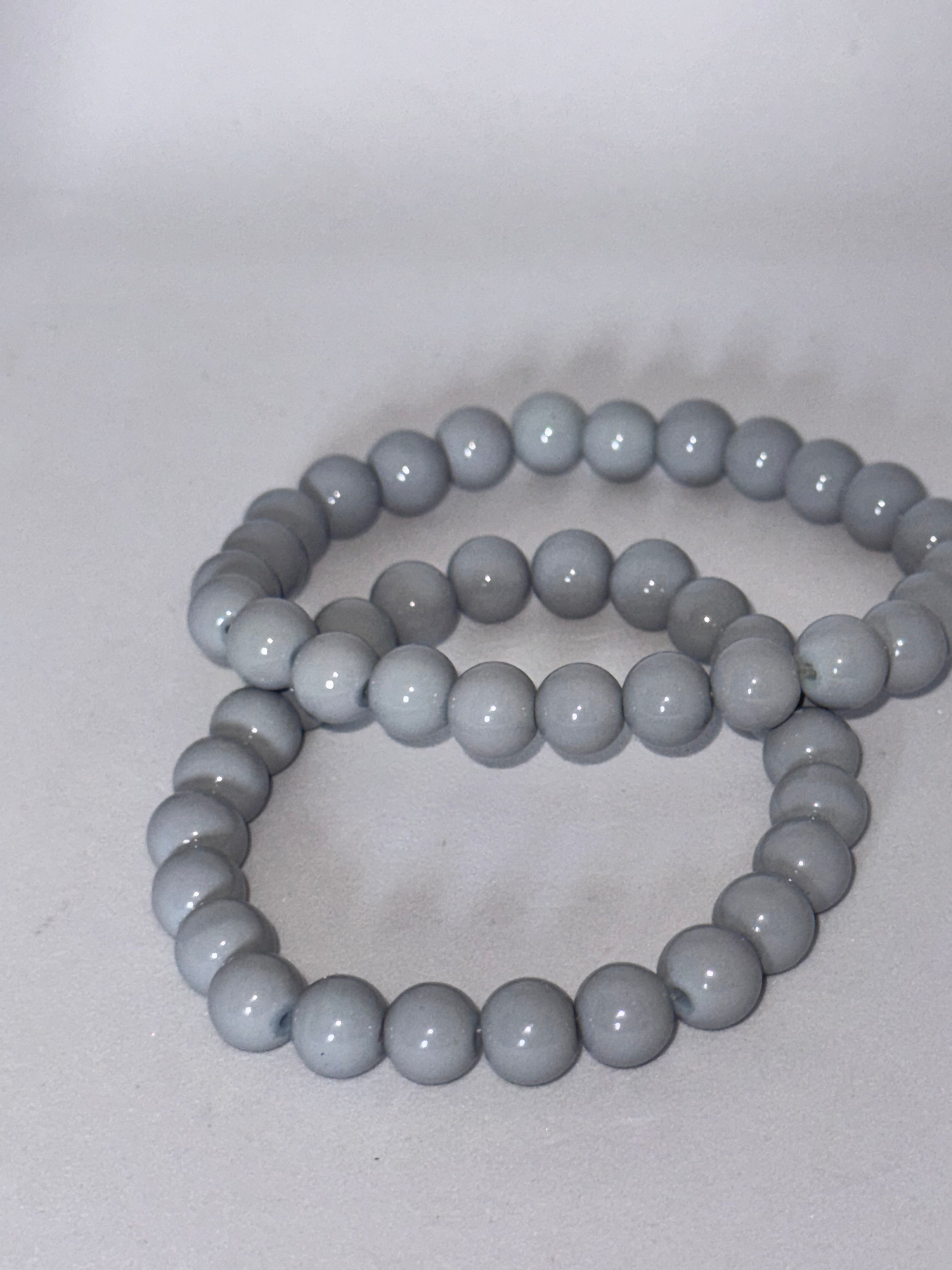 Arm Candy Glass Bead Bracelets