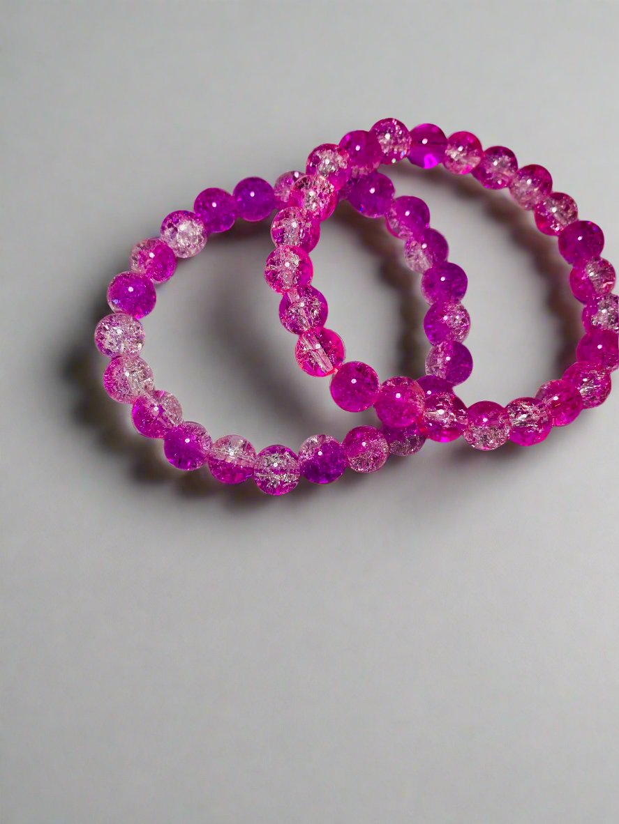 Arm Candy Glass Bead Bracelets