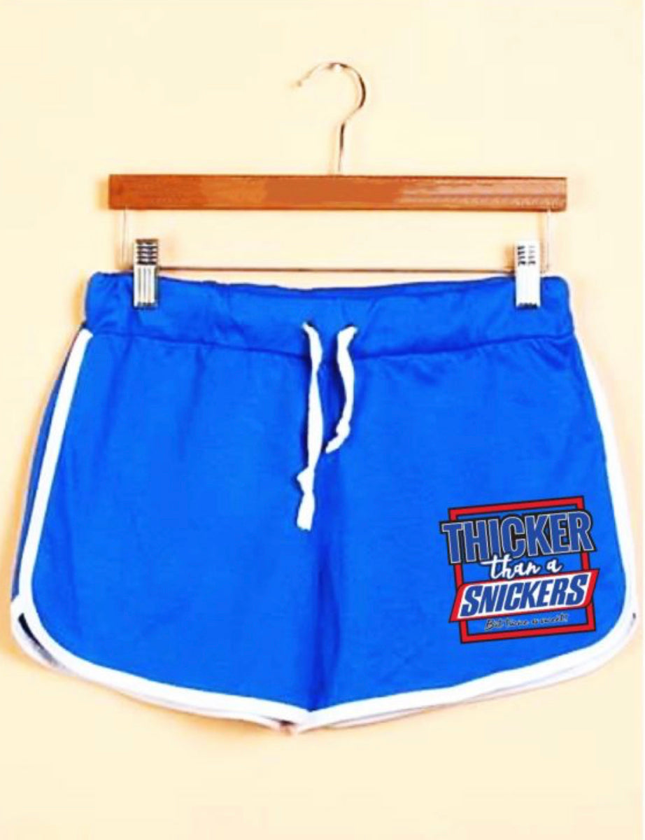 Thicker Than A Snickers Shirt/Shorts Lounge/PJ Set