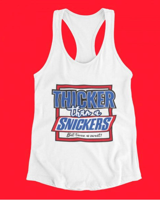 Thicker Than A Snickers Shirt/Shorts Lounge/PJ Set